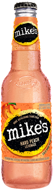 Peach Mike's Hard Lemonade Bottle
