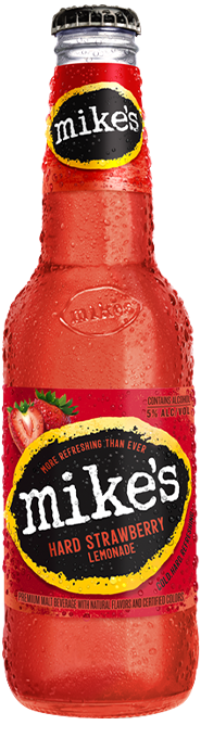 Strawberry Mike's Hard Lemonade Bottle